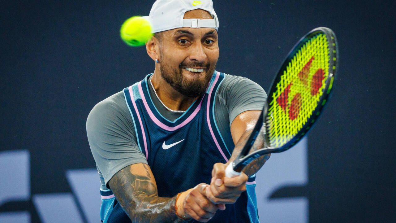 Kyrgios goes down fighting on return, Sabalenka wins season